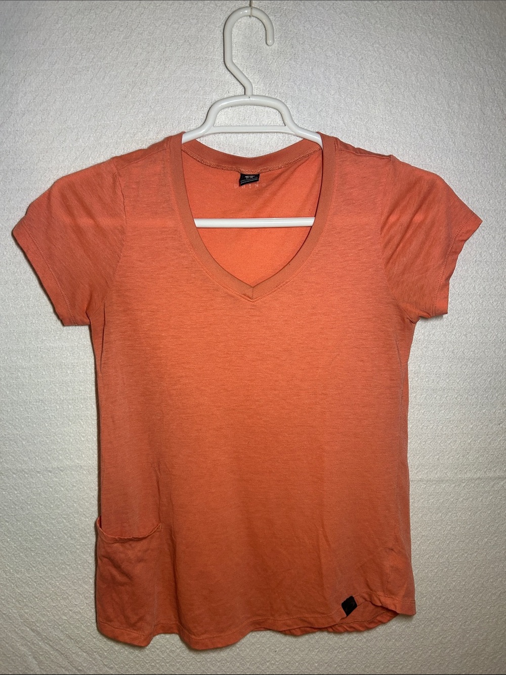 Oakley Women's Short Sleeve V-Neck Tee - Orange